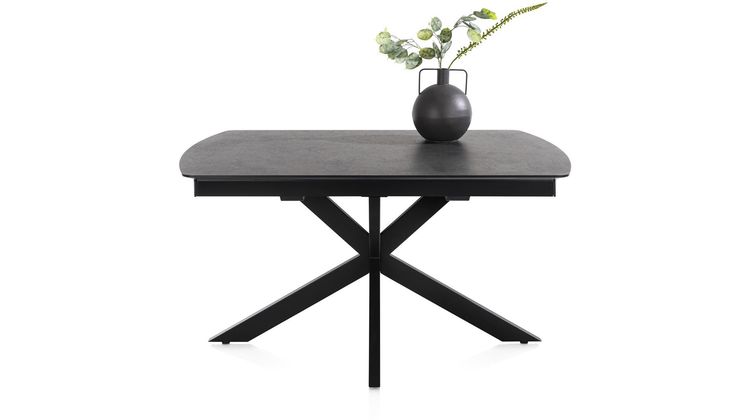 Henders en Hazel Pavalon Antraciet Uitschuiftafel