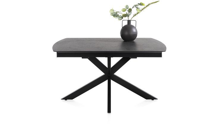 Henders en Hazel Pavalon Antraciet Uitschuiftafel