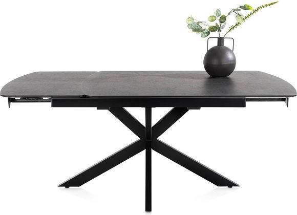 Henders en Hazel Pavalon Antraciet Uitschuiftafel