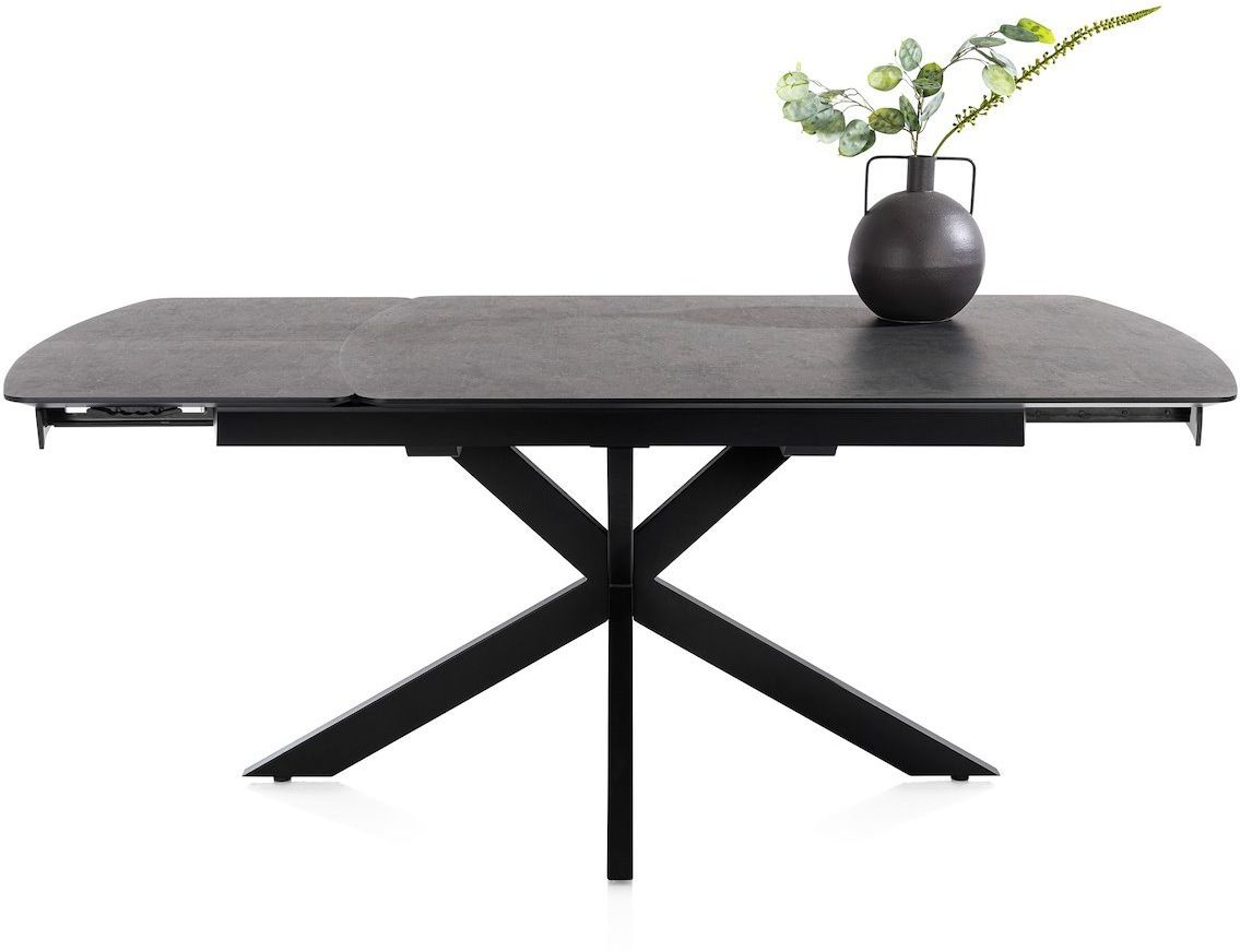 Henders en Hazel Pavalon Antraciet Uitschuiftafel