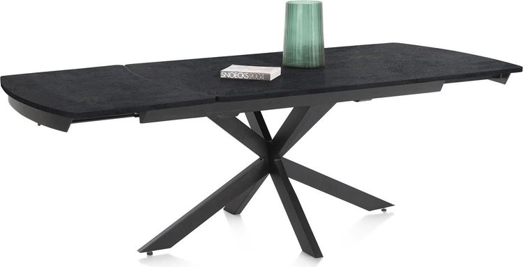 Henders en Hazel Pavalon Antraciet Uitschuiftafel