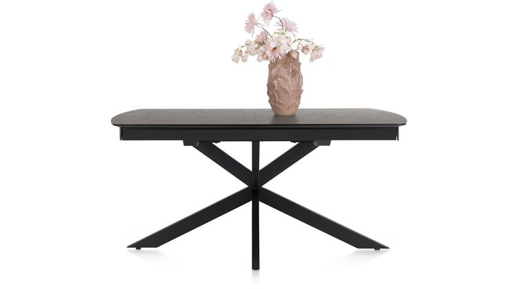 Henders en Hazel Pavalon Antraciet Uitschuiftafel