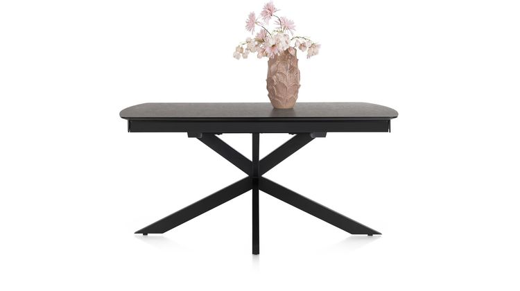 Henders en Hazel Pavalon Antraciet Uitschuiftafel