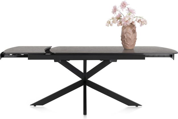 Henders en Hazel Pavalon Antraciet Uitschuiftafel
