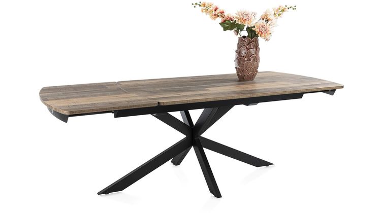 Henders en Hazel Pavalon Driftwood Uitschuiftafel