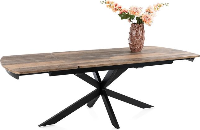 Henders en Hazel Pavalon Driftwood Uitschuiftafel