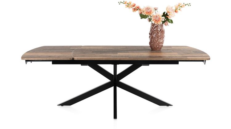 Henders en Hazel Pavalon Driftwood Uitschuiftafel