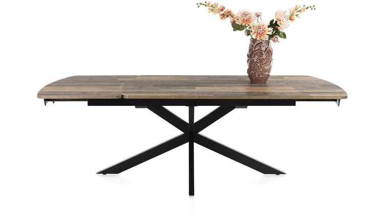 Henders en Hazel Pavalon Driftwood Uitschuiftafel