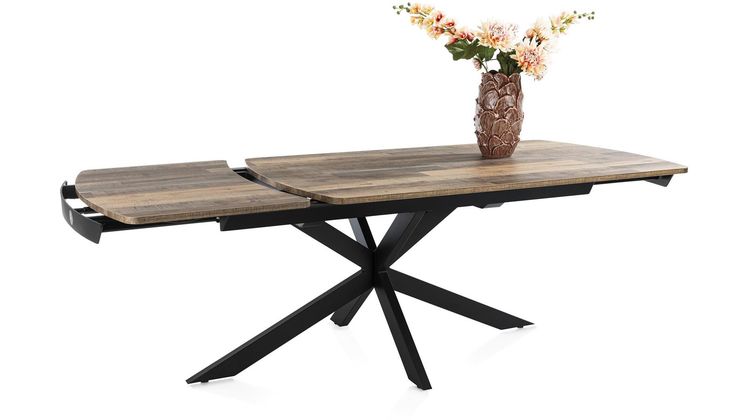 Henders en Hazel Pavalon Driftwood Uitschuiftafel