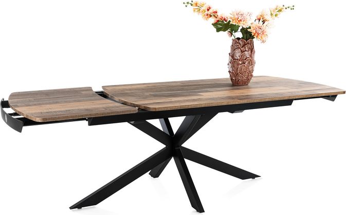 Henders en Hazel Pavalon Driftwood Uitschuiftafel