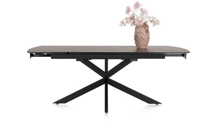 Henders en Hazel Pavalon Roest Uitschuiftafel