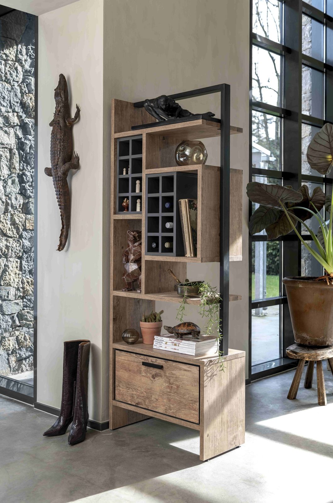 Henders en Hazel Pavarotti Roomdivider