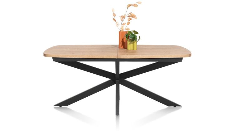 Henders en Hazel Pavarotti Sterpoot Uitschuiftafel