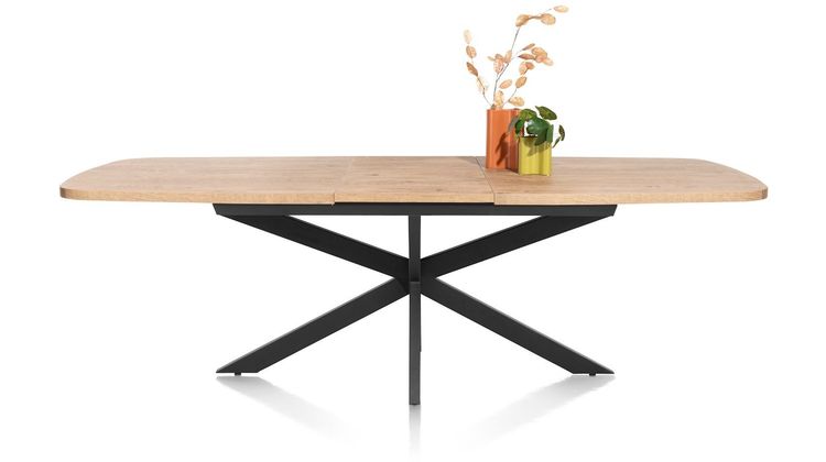 Henders en Hazel Pavarotti Sterpoot Uitschuiftafel