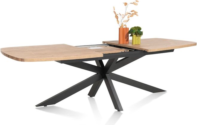 Henders en Hazel Pavarotti Sterpoot Uitschuiftafel