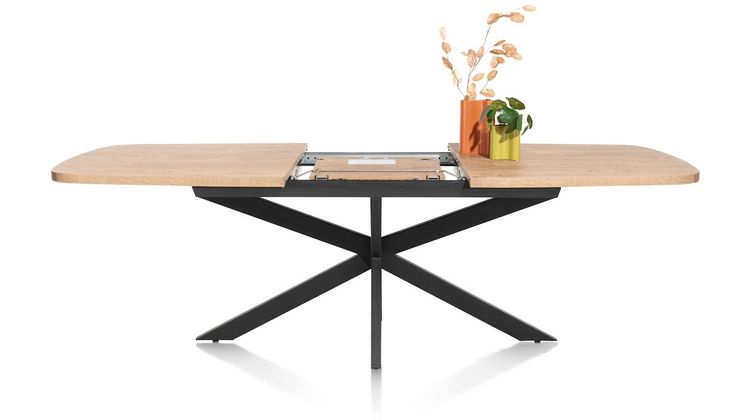 Henders en Hazel Pavarotti Sterpoot Uitschuiftafel