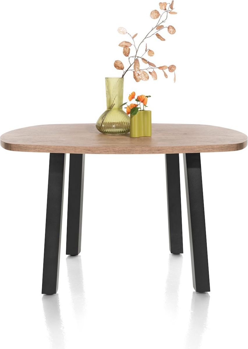 Henders en Hazel Pavarotti Zwarte poten Eettafel