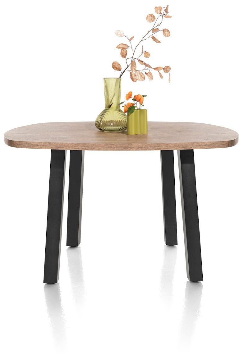 Henders en Hazel Pavarotti Zwarte poten Eettafel