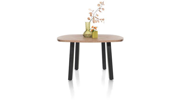 Henders en Hazel Pavarotti Zwarte poten Eettafel