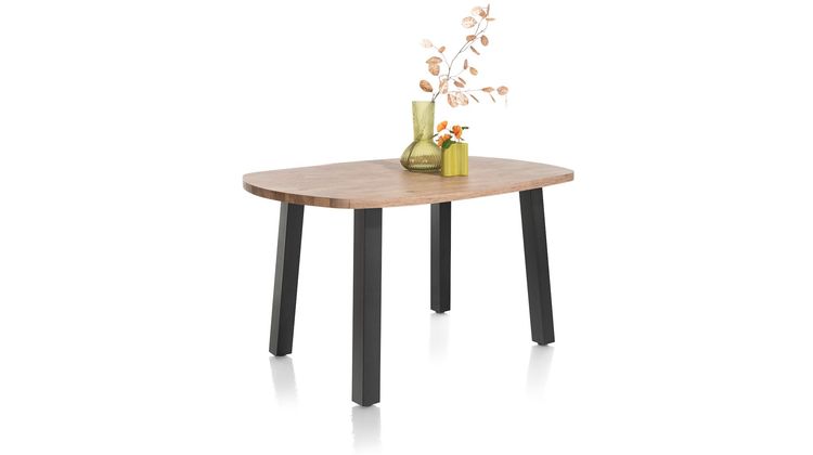 Henders en Hazel Pavarotti Zwarte poten Eettafel