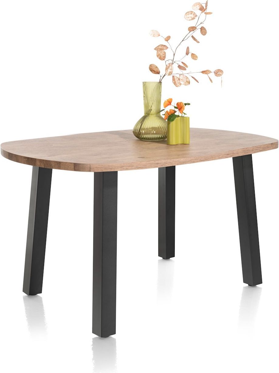 Henders en Hazel Pavarotti Zwarte poten Eettafel