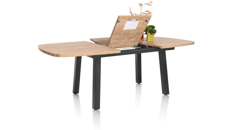 Henders en Hazel Pavarotti Zwarte Poten Uitschuiftafel