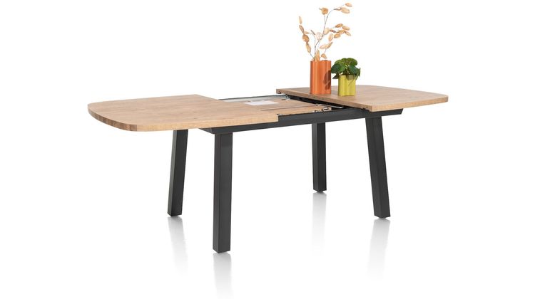 Henders en Hazel Pavarotti Zwarte Poten Uitschuiftafel