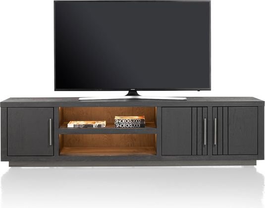 Henders en Hazel Pavie Castle Black Tv-meubel