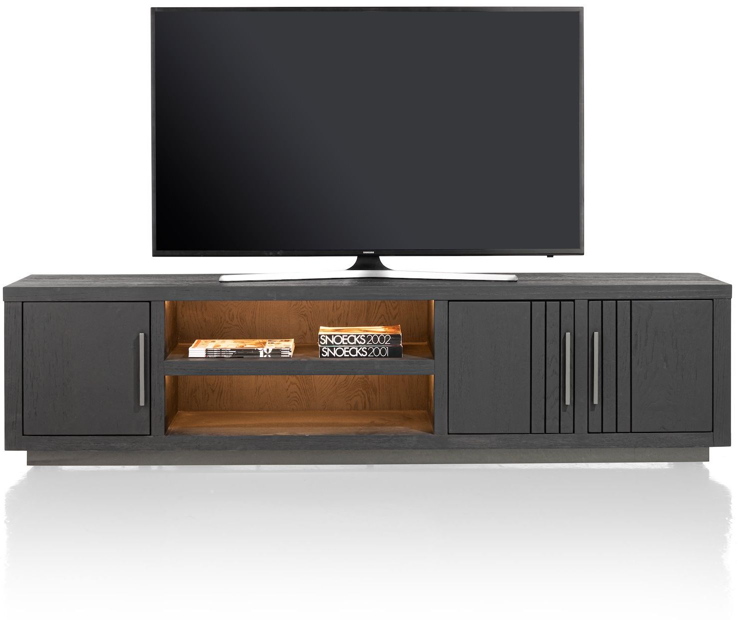 Henders en Hazel Pavie Castle Black Tv-meubel