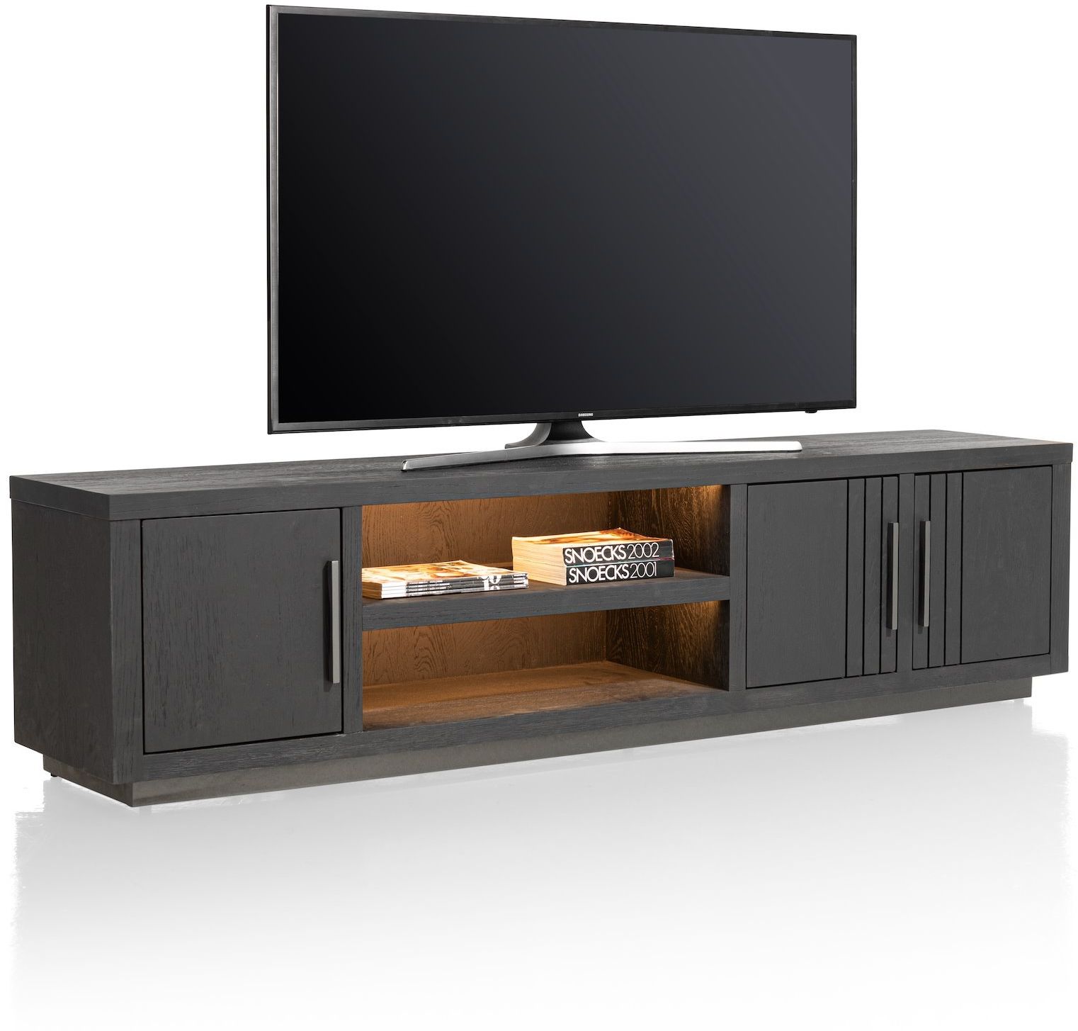 Henders en Hazel Pavie Castle Black Tv-meubel