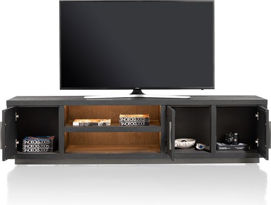 Henders en Hazel Pavie Castle Black Tv-meubel