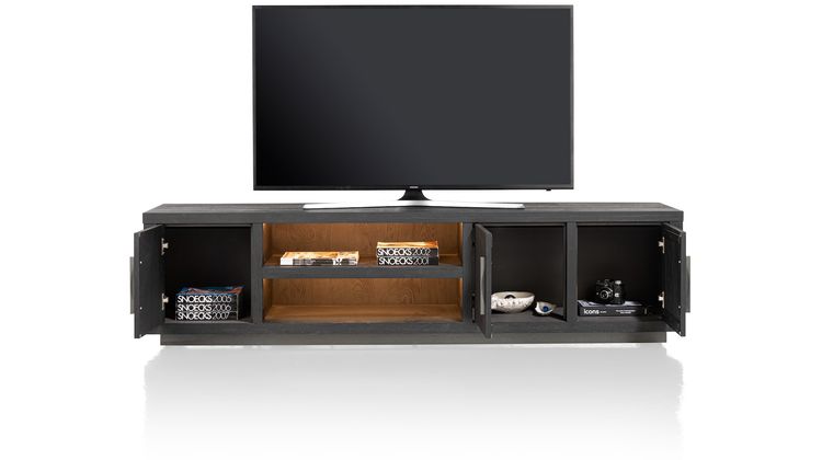 Henders en Hazel Pavie Castle Black Tv-meubel