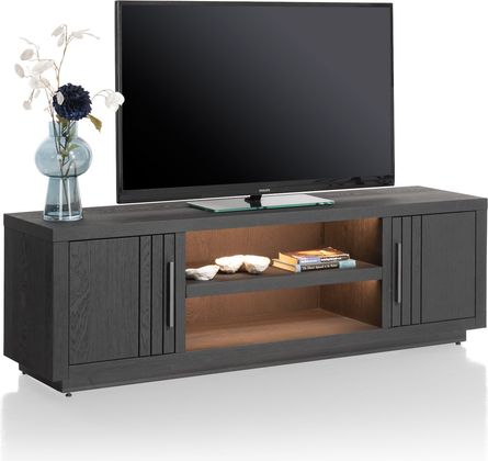 Henders en Hazel Pavie Castle Black Tv-meubel