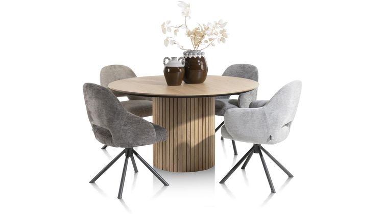 Henders en Hazel Pavie Rond Eettafel