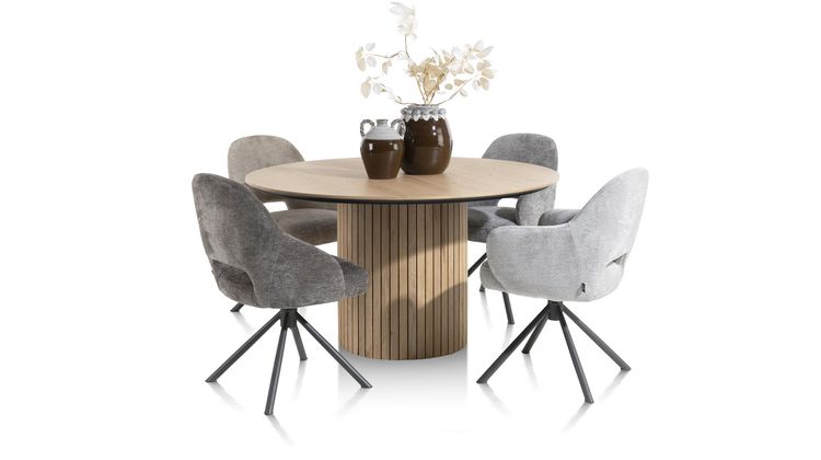 Henders en Hazel Pavie Rond Eettafel