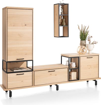 Henders en Hazel Ridge 1-deurs Kast