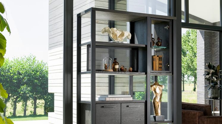 Henders en Hazel Ridgefield Castle Antraciet Roomdivider