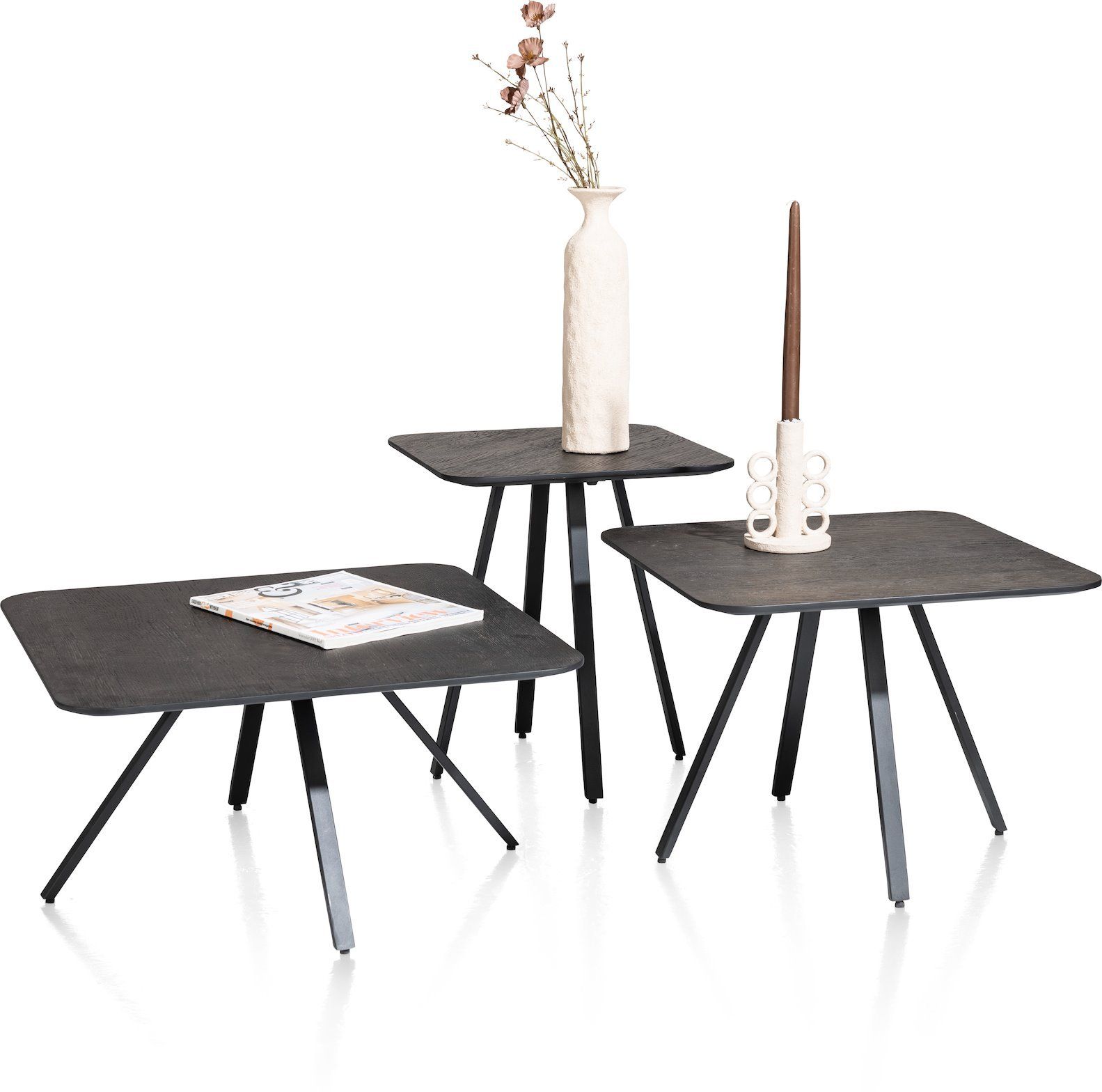 Henders en Hazel Ridgefield Castle Antraciet Salontafel