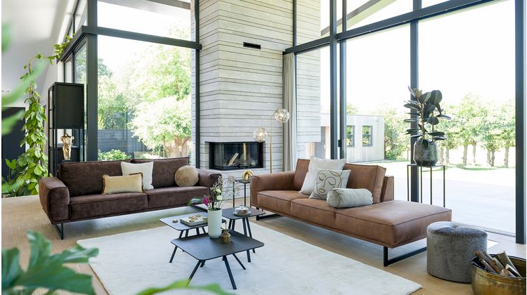 Henders en Hazel Ridgefield Castle Antraciet Salontafel