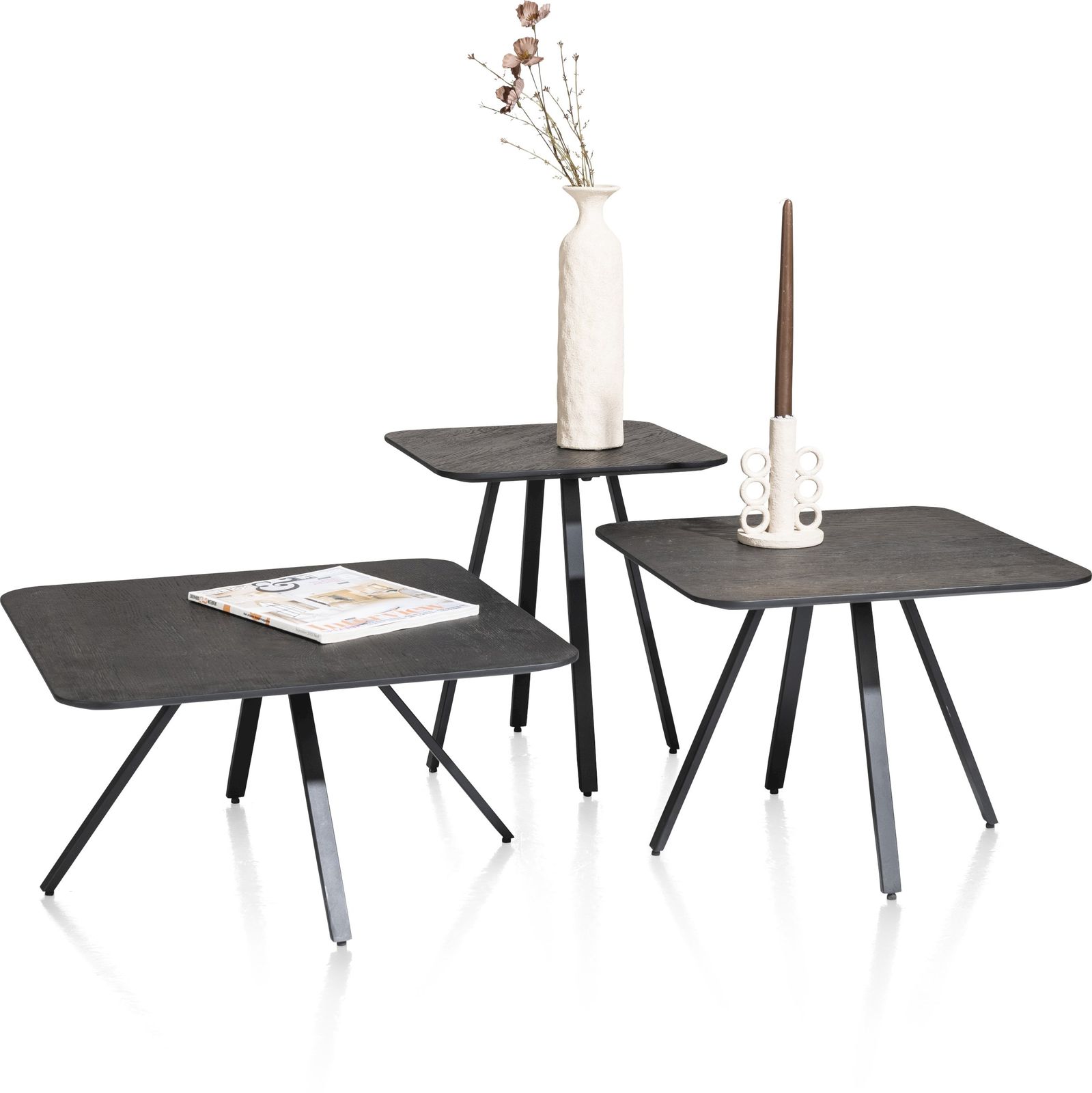 Henders en Hazel Ridgefield Castle Antraciet Salontafel