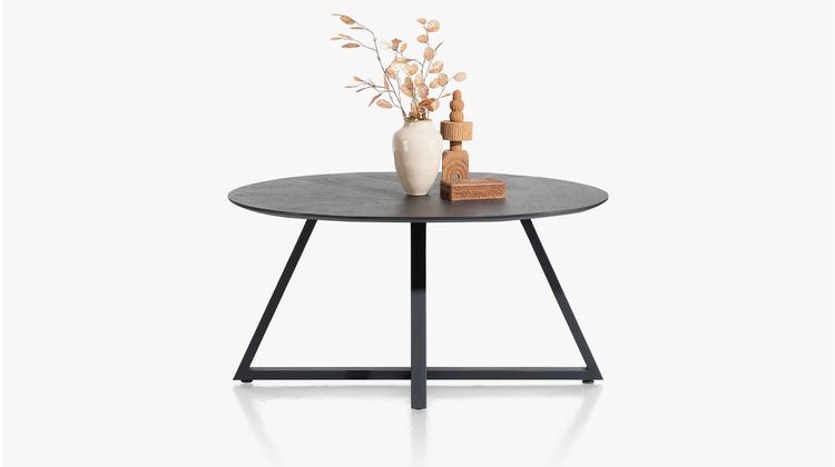 Henders en Hazel Ridgefield Elips Castle Antraciet Eettafel