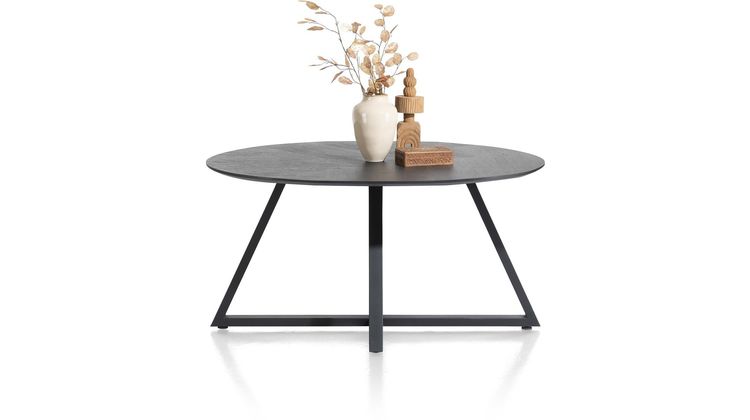 Henders en Hazel Ridgefield Elips Castle Antraciet Eettafel