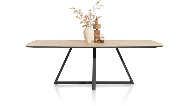 Henders en Hazel Ridgefield Oval Natural Eettafel