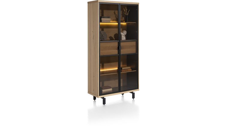 Henders en Hazel Ridgefield Vitrinekast