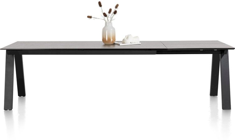 Henders en Hazel Stanford Creme Uitschuiftafel
