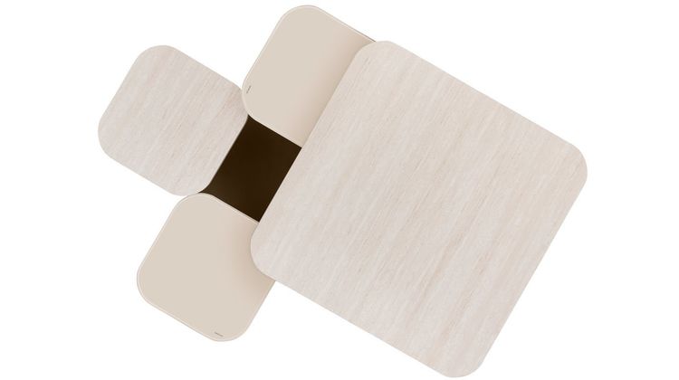Henders en Hazel Toby Salontafel