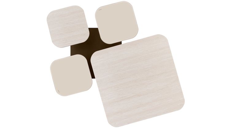 Henders en Hazel Toby Salontafel