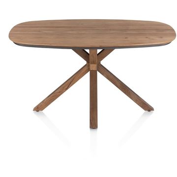 Henders en Hazel Trapani Ovale Centrale Teenpoot Eettafel