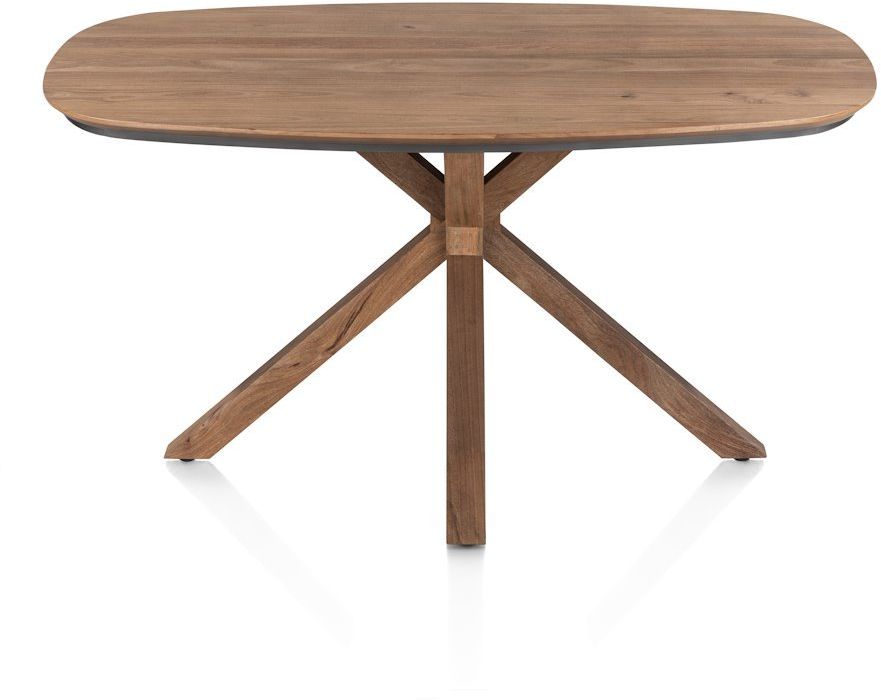 Henders en Hazel Trapani Ovale Centrale Teenpoot Eettafel