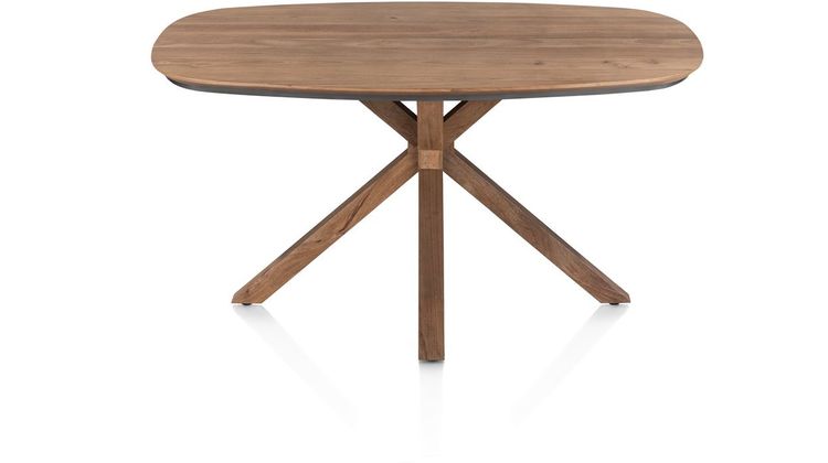 Henders en Hazel Trapani Ovale Centrale Teenpoot Eettafel